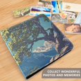 thumbnail image 4 of FORMRS 3 Ring Photo Album 4"x6" Self Adhesive Large Capacity PU Leather Cover, Blue Tree, 4 of 8