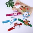 thumbnail image 4 of Christmas Slap Bracelet, LED Glowing Snap Bracelets Kids,Xmas Accesorries for Kids and Adult, 4 of 8