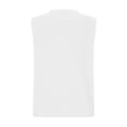 thumbnail image 5 of Tank Top for Women V Neck Sleeveless Casual Basic Style Button Down Front Loose Fit Solid Soft Breathable Lightweight Summer Fashion Sleeveless Blouse, 5 of 8