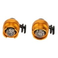 thumbnail image 3 of Faros delanteros para Zapatos Bling Bling 2 piezas de Aleación de aluminio linternas LED impermeables accesorio para acampar al aire libre senderismo color dorado, 3 of 12