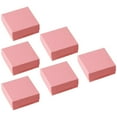 thumbnail image 4 of Jewelry Storage Boxes Cardboard Jewelry Gift Boxes For Home Use 3.54X3.54X1.18IN Pink Lidded 6Pack, 4 of 5