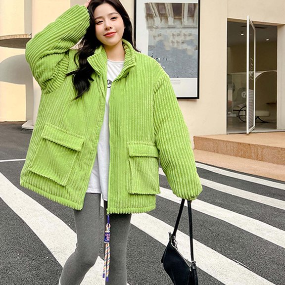 Lilgiuy Women Hooded Zippers Solid Medium And Long Term Loose Long Sleeve Warm Blouse Coat Jackets for Tennis Running