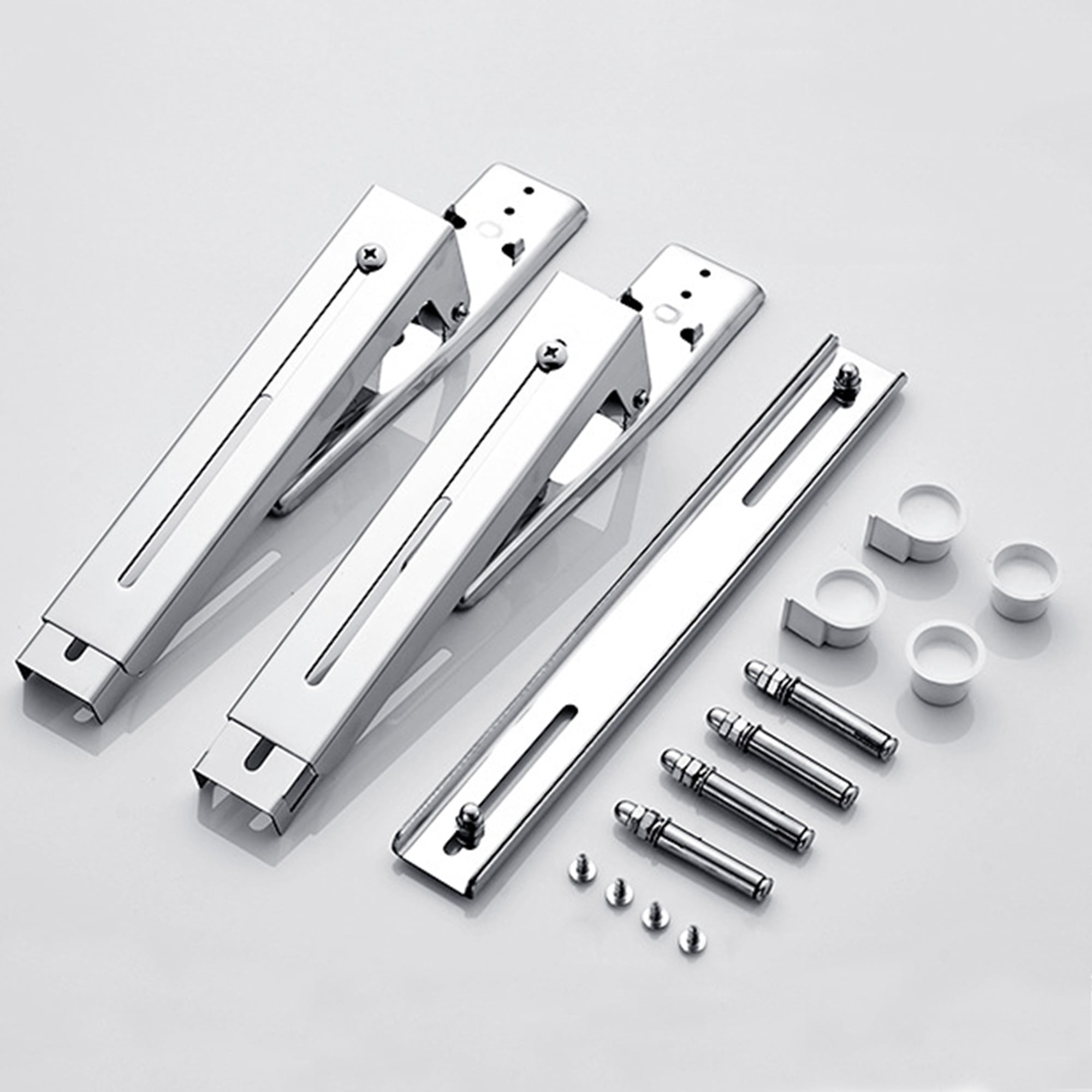 SHCKE Universal Microwave Shelf Bracket Wall Mount Kit Arms Extend and