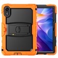 thumbnail image 2 of XYX for Xiaomi Redmi Pad 2 Case 11 inch, 3in1 Heavy Duty Shockproof Tablet Cover with Stand, Shoulder Strap, Orange, 2 of 7