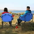 thumbnail image 3 of MOPHOTO Heated Camping Chair - Heated Folding Chairs for Outdoor Sports, Portable Heated Chair for Adults,Supports 500 Lbs, Perfect for Camping, Outdoor Sports, Picnics, 3 of 9