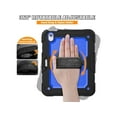 thumbnail image 3 of Case for iPad Air 11 inch 7th 6th Generation M3 M2 2025 2024, Heavy Duty Shockproof Protective Cover with Screen Protector, Stand and Hand/Shoulder Strap, 3 of 7