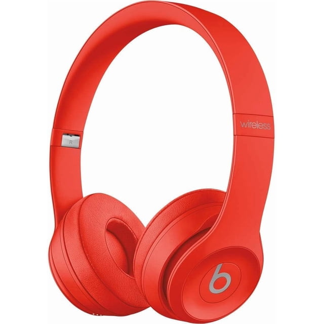 Auriculares supraaurales inalámbricos Beats Solo3, color rojo cítrico, renovados