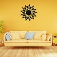 thumbnail image 4 of Wallpaper Peel and Stick Promotion Sale! Nomeni Home Diy Sunflower Acrylic Mirror Three-Dimensional Wall Sticker Decoration, Home Decor Clearance Sale Black, 4 of 4