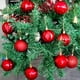 thumbnail image 3 of Bolas navideñas de plástico bañadas en plata Suministros de decoración navideña Decoración del árbol de Navidad, 3 of 6