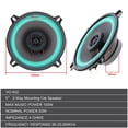 thumbnail image 2 of coaxial de de para coche de 5 pulgadas y 100 W, audio para el automóvil de la puerta del vehí Soledad Vehículo Audio Música Estéreo, 2 of 10