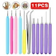 thumbnail image 2 of Paper Quilling Tools Slotted Rolling Curling Pen for DIY Beginner , 11Pieces, 2 of 7
