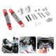 thumbnail image 3 of 2 Unids Metal RC Coche Frente Trasero Amortiguador Amortiguador Damper con Piezas de Actualización de Asientos Fijas para Vehículo Modelo per per per rojo Yotijar Amortiguador trasero delantero, 3 of 10