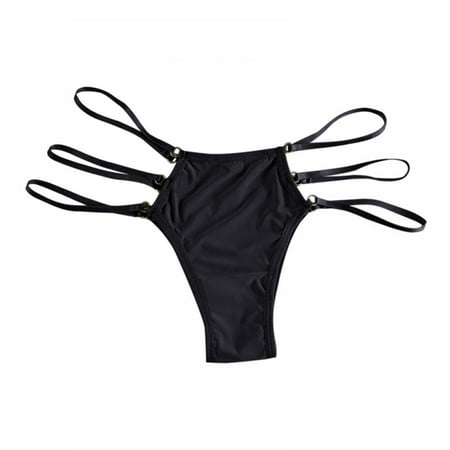 

Xmarks Sexy G-String Thongs for Women T Back Underpants Black