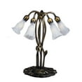 thumbnail image 5 of 16.5"H Blue Pond Lily 5 Lt Accent Lamp, 5 of 7