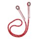 thumbnail image 2 of Prusik Cord Pre-Cosido Loop Ojo Resistente a la fricción Cordón de enganche Cuerda Rojo 120cm, 2 of 8