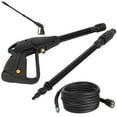thumbnail image 1 of High Pressure Washer 160 Bar 5800 PSI M14 Thread Power Car Washer Handheld Water Spray Lance with 16.4 FT Hose Car Cleaning Tool for Washing Car Floor Window, 1 of 11