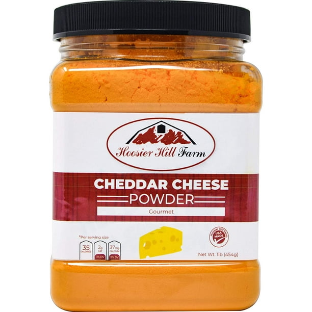 Cheddar Cheese Powder by Hoosier Hill Farm, Made in USA, 1 lb.