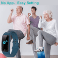 Willful Fitness Tracker Simple Pedometer Watch Non Bluetooth No App No