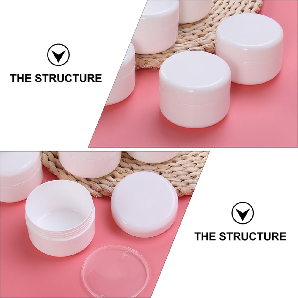 3 Count Toiletries Packing Box Travel Size Cosmetic Containers Creams Storage