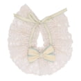 thumbnail image 2 of Collier pour Chat Floral, Bavoirs en Dentelle Brodée Foulard Ajustable pour Chaton Décoration Mignonne Ornement, 2 of 8
