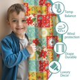 thumbnail image 3 of Pioneer Flower Floral Print Pattern Teens Curtains,Teens Insulated Curtains Set Of 2,Bedroom Essentials,Toddler Room Decor 42"x54", 3 of 5