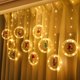 thumbnail image 2 of Luces de cadena de Cortina de Ventana de Navidad ACTIVE 3M x 0.5m decoración LED, 2 of 5