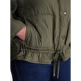 thumbnail image 4 of Terra & Sky Women’s Plus Quilted Coat with Long Sleeves, Sizes 0X-5X, 4 of 6