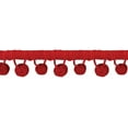 thumbnail image 2 of Simplicity Ball Fringe 1-1/8"X12yd-Red - 186 269R-065, 2 of 2