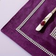 thumbnail image 6 of PiccoCasa Placemats for Dining Table with Luxury Diamond 12"x16" Purple, 6 of 7