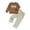 Z01-Khaki, variant on Futezty Toddler Boys Girls Clothes Fall Winter Outfit Sets, Set For Kids 6M 12M 24M 2T 3T 4T 5T 3PCS