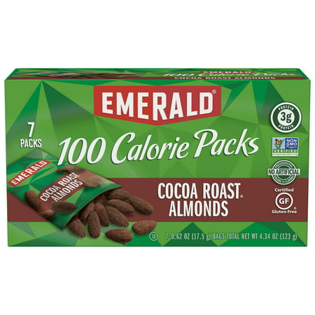 Emerald Nuts Cocoa Roast Almonds, 100 Calorie Packs, 7
