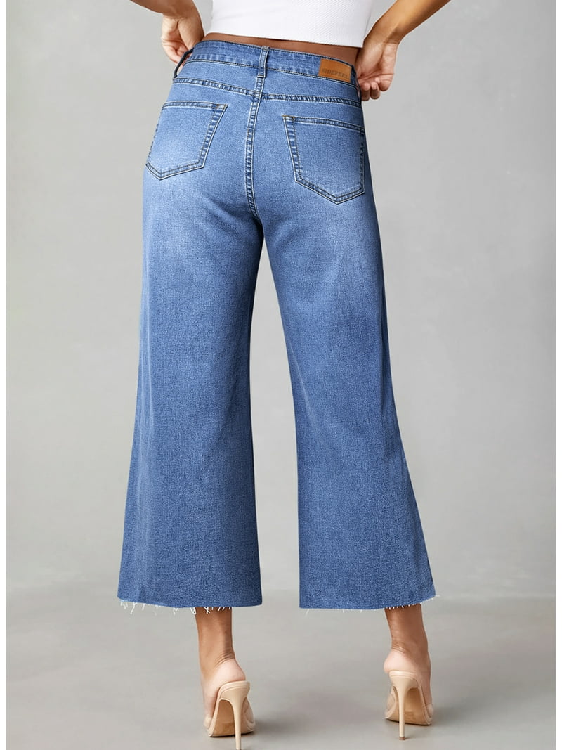 leg jeans petite wide leg high waisted trousers