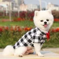 thumbnail image 4 of Sueter Con Moño De Cuadros Para Perro Ropa, 4 of 5