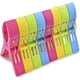 thumbnail image 1 of Pinzas para toallas, pinzas para toallas de playa de tamaño gigante con pinzas para ropa resistentes, diseño resistente al viento y antideslizante para viajes, reutilizables y duraderas, colores, 1 of 5