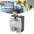 thumbnail image 1 of Relais à Semi-Conducteurs, Impact Réduire les Interférences Électromagnétiques 24-480V Compact Haute Résistance Commutation Rapide Cc à AC SSR pour les Machines-Outils CNC, 1 of 8