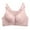 42-Pink, variant on YWDJ Front Closure Bras for Women Plus Size Push up Wirefree Comfort Straps Support Lace Bralette Breathable Soft Bra for All Shapes Sagging Breasts Pink 40