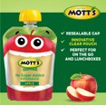 thumbnail image 2 of Mott's No Sugar Added Applesauce, 3.2 oz, 24 Count Clear Pouches (6 Packs of 4), 2 of 13