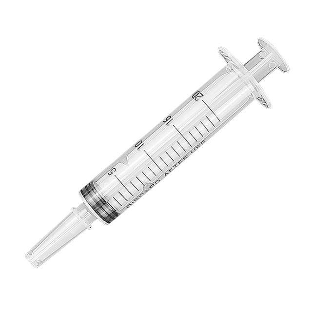 Jeringuilla Jeringa de nutrientes líquidos de plástico de 20 ml para laboratorio industrial de experimentos de alimentos para animales Likrtyny Libre de BPA