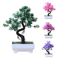 thumbnail image 3 of Farfi Árbol de Potted Artificial Bonsai Simulación Planta Decoración de Hogar Centros de mesa Farfi 21006286, 3 of 6
