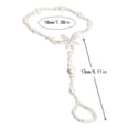 thumbnail image 3 of Qarigey Tobillera estrella de mar cadena de pie elástica colgante colgante mitones de tobillo con anillo de dedo accesorios de fiesta Ropa, zapatos y accesorios Miscelánea, 3 of 6