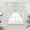 White, variant on Spring Floral Swag Valances for Windows 2 Pack, Kitchen Window Curtains 36 Inch Length, Watercolor Flowers Leaves Tree Branches Beige Privacy Swag Curtains for Living Room/Bathroom 36"x36"
