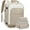 L-Khaki - Beige - Abricot, variant on Large Travel Backpack for Women, TSA Carry on Backpack for Airplanes, 40L Personal Item Travel Bag for Women fits 17" Laptop,Waterproof Carry on Bag Airplane Approved with 3 Packing Cubes