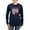 Navy, variant on CafePress - V Is For Video Games Valentine Long Sleeve T Shirt - Women's Long Sleeve Graphic Tee Casual Fit