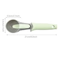 thumbnail image 2 of YIMWNYI Stainless Steel Ice Cream Spoon, Spring Handle Ice Cream Masher, 2-inch Ball Scoop for Home, Restaurant, Parlour Use, Non-Corrosive, Easy to Clean, 2 of 9