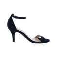 thumbnail image 2 of Bandolino Womens Madia Microsuede Ankle Strap Heels, 2 of 3