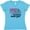 Aqua, variant on Inktastic Pink or Blue Grandma Loves You Women's V-Neck T-Shirt