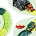 thumbnail image 2 of Zacro Dinosaur Toys Race Car Track Set, 240pcs Dinosaur Toys for Boys and Girls, Flexible Train Track Playset Create A Dinosaur Road Race for Toddlers Christmas Gifts, 2 of 7