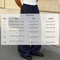 thumbnail image 2 of Men's Casual Pants Comfortable Wide Leg Long Pants Solid Color Sanitary Pants for Man, 2 of 7