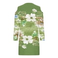 thumbnail image 5 of Robes pour Femmes, Robe d'Été Imprimée pour Femmes à Manches Longues avec Col Rabattu, 5 of 5