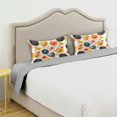 thumbnail image 5 of Haosy Satin Pillowcase for Hair and Skin Standard Cooling Silk Pillow Case with Envelope Closure Cow Hats and Flowers 20"x26", 5 of 9